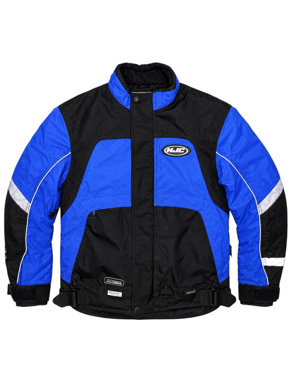 HJC Blue and Black Men's Motorcycle Jacket Large